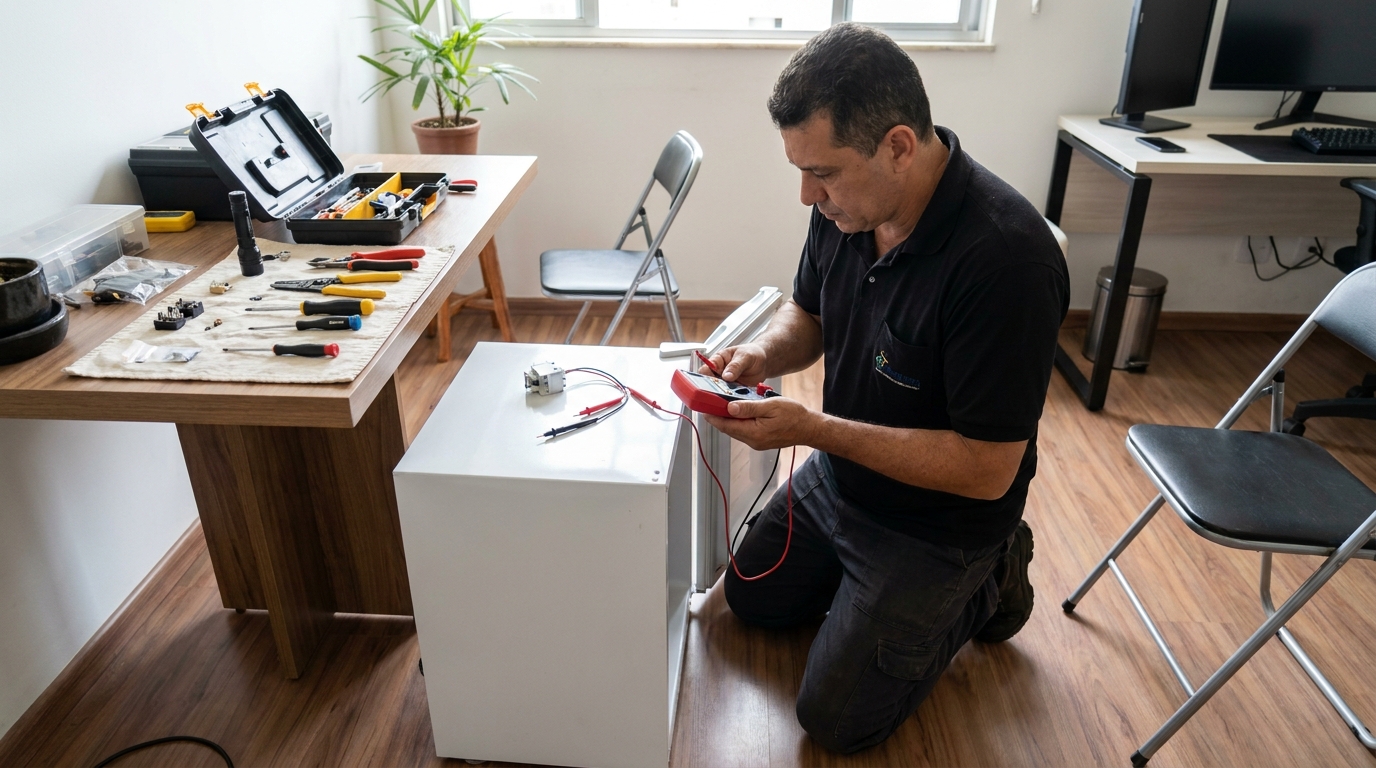 Diagnóstico em Frigobar Residencial em Joinville‑SC